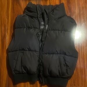 Aeropostale  Black Puffer Vest